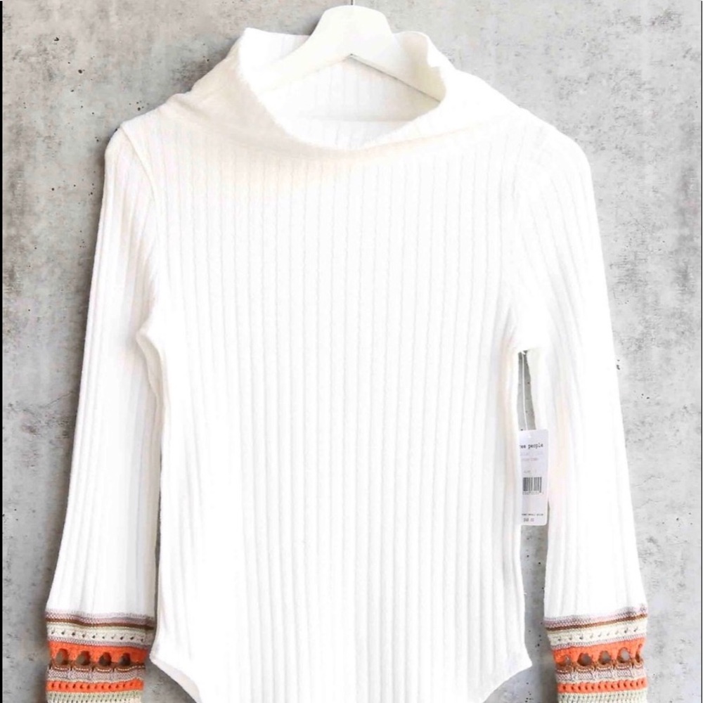 Free People sweater top - ivory